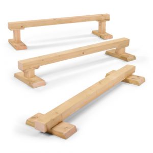 Triple Height Balance Beams