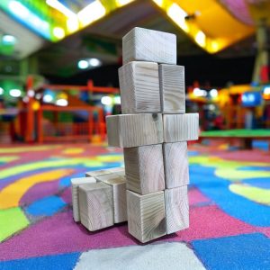 Small Regal Indoor & Outdoor Wood Play Block Bricks